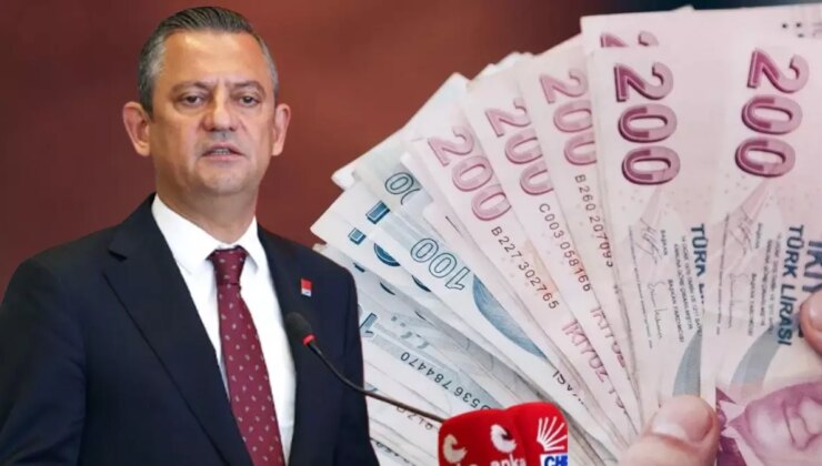 CHP lideri Özel, 2025 yılı yeni asgari ücreti için rakam verdi