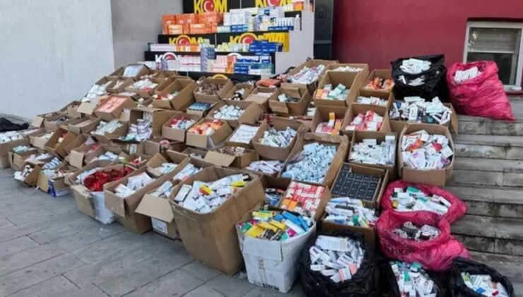 Depoda tam 145 bin 520 kutu ilaç bulundu, baba ile oğlu birbirini suçladı